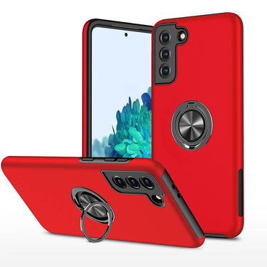 Case with shockproof cover and magnetic ring holder, fit for Samsung Galaxy S22